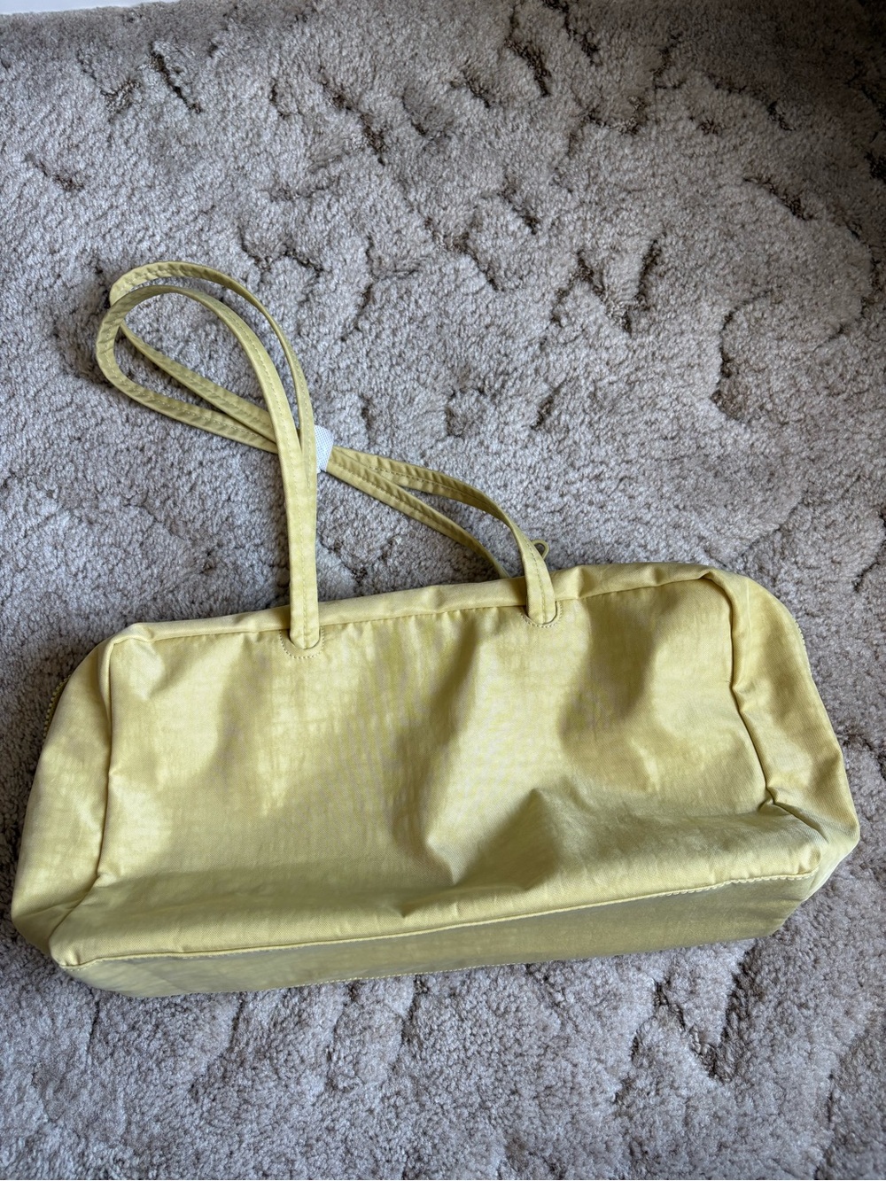 BAGGU medium bowler butter